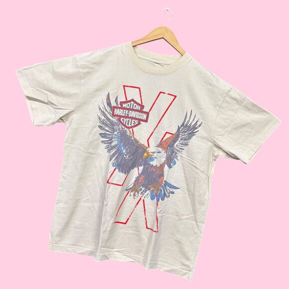 Harley-Davidson Motorcycle x Machine Gun Kelly Lost Americana Tee L - Picture 3 of 4